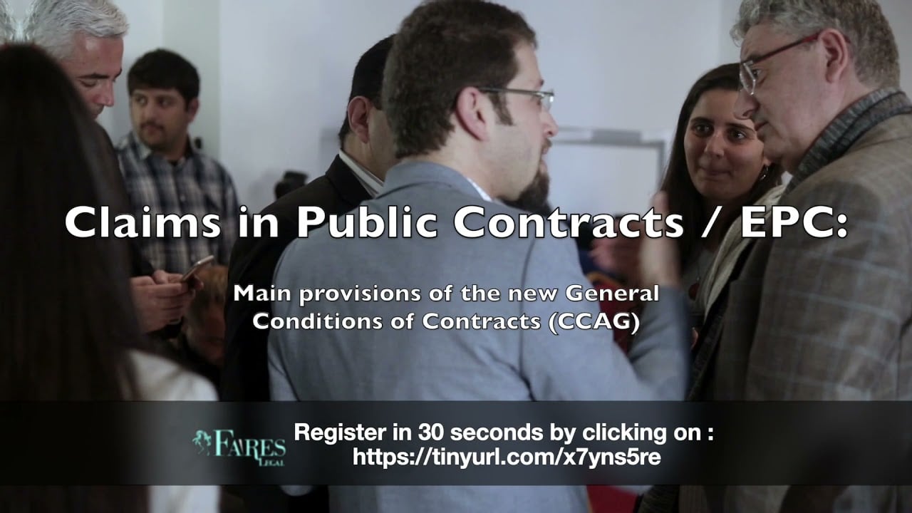 Fares Legal Announces Workshop on New Provisions Regarding Claims in Public Contracts in Algeria