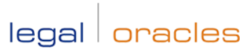Legal consultancy branding featuring the words "legal" and "oracles" in stylized text.