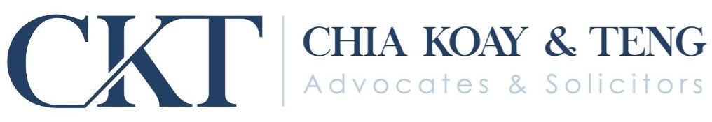Logotype of Chia Koay & Teng, Advocates & Solicitors, featuring the initials CKT.