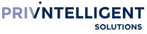 Text of the company name "PRIVINTELLIGENT SOLUTIONS" in a modern font with a professional appearance.