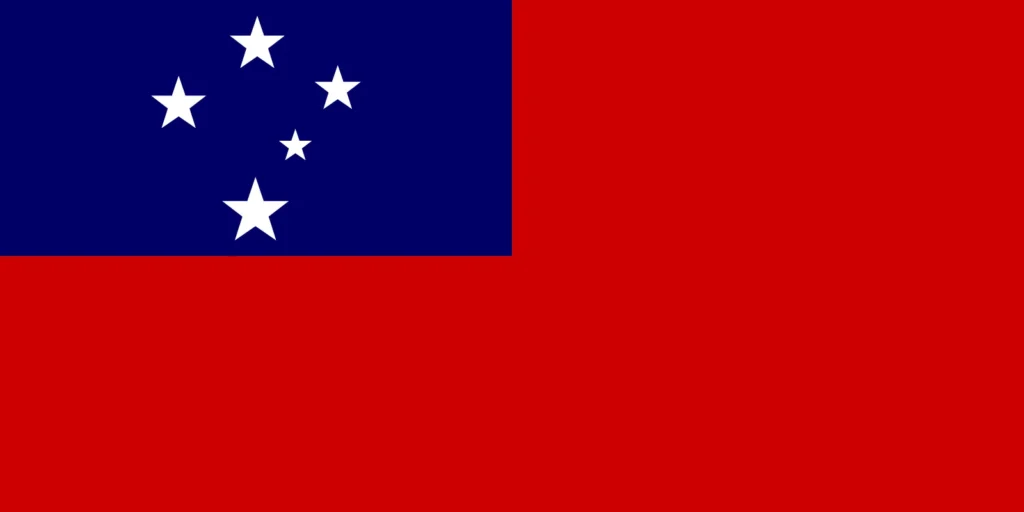 Oceania - Flag Samoa - Global Law Experts