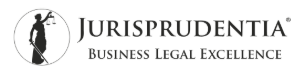 Logo featuring a silhouette of a woman holding scales, representing legal excellence and justice.
