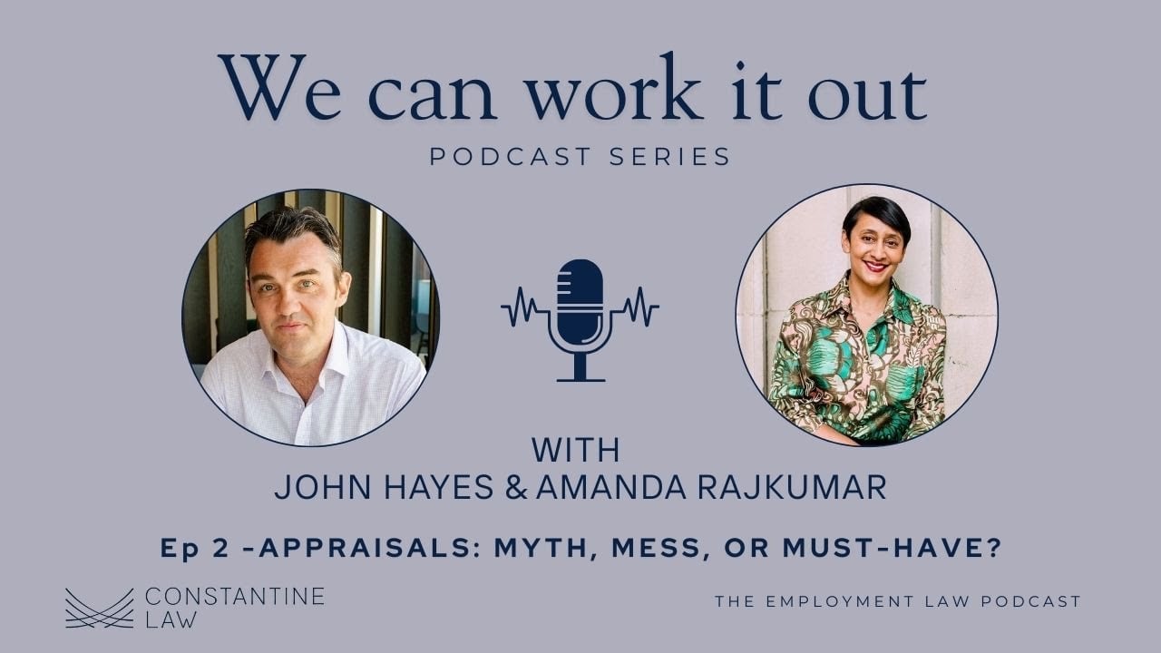 Ep 12 - We can work it out 2 Appraisals - Myth, mess, or must-have