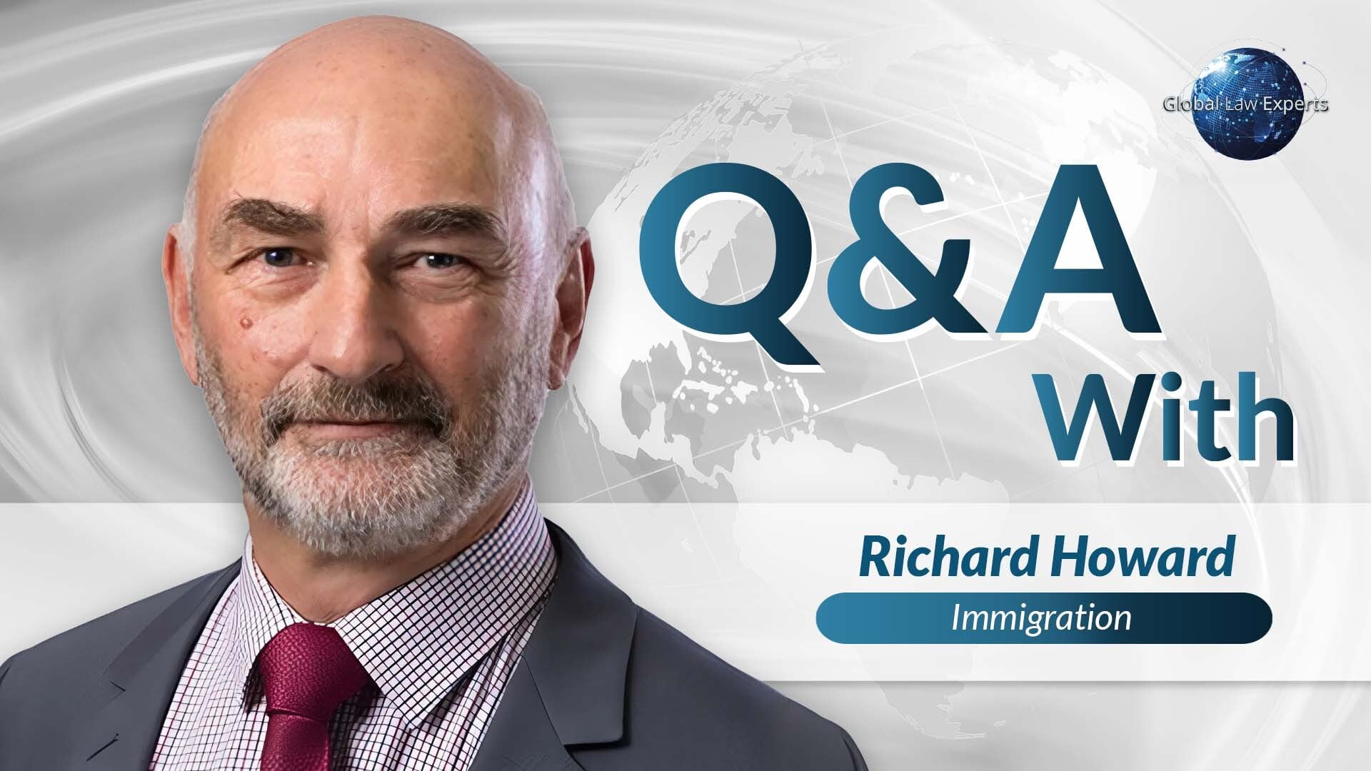 Expert in immigration law discussing legal topics in a professional setting.